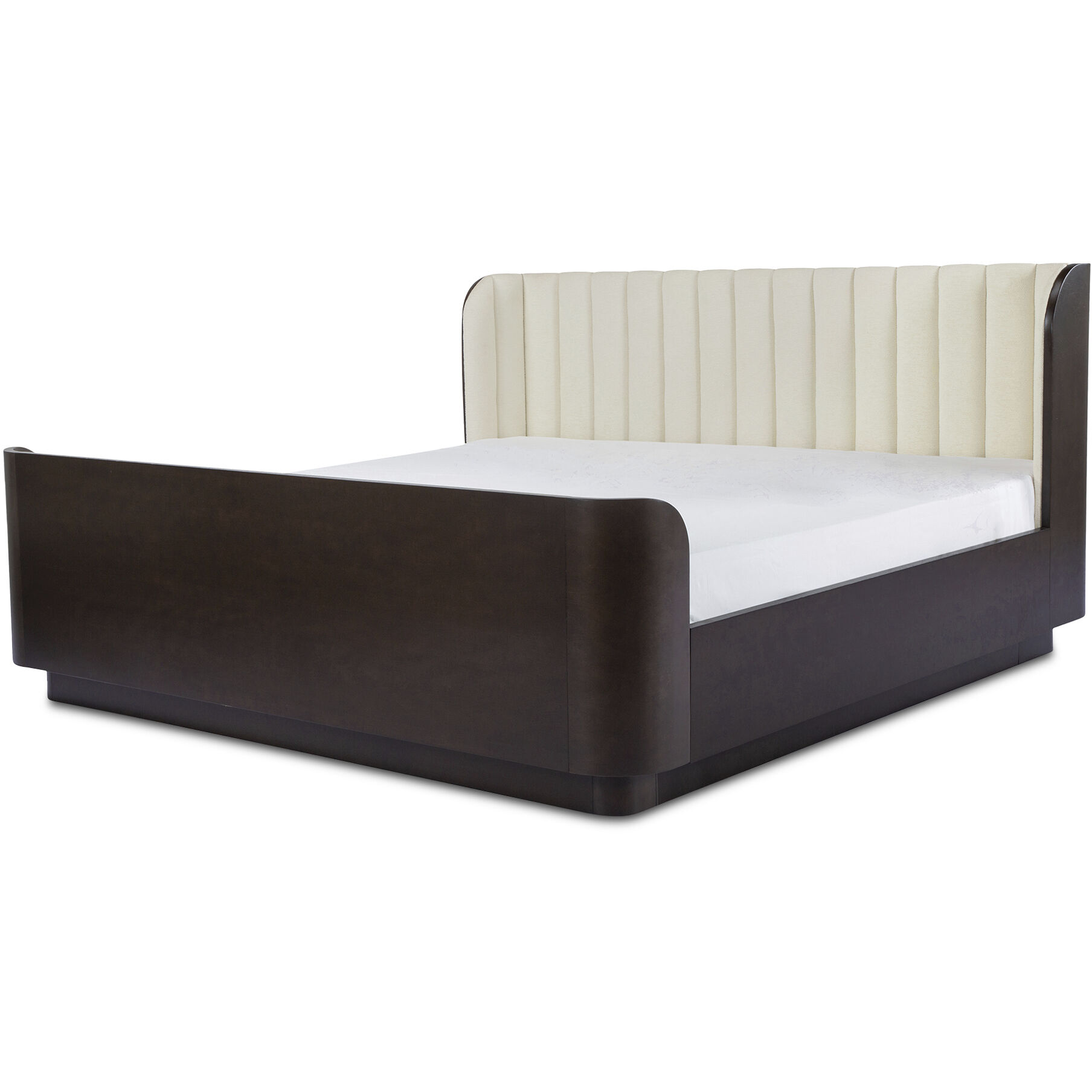 Scarlette White Bed, King